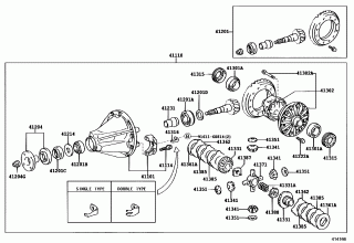 REAR AXLE HOUSING & DIFFERENTIAL 3